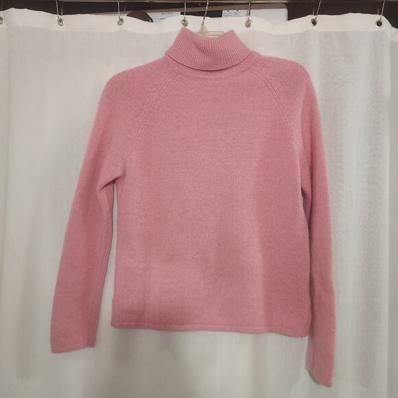Jeanne Pierre Petites Elegant LambsWool Angora Sweater Pink, Soft, Warm, Elegant - Picture 1 of 6